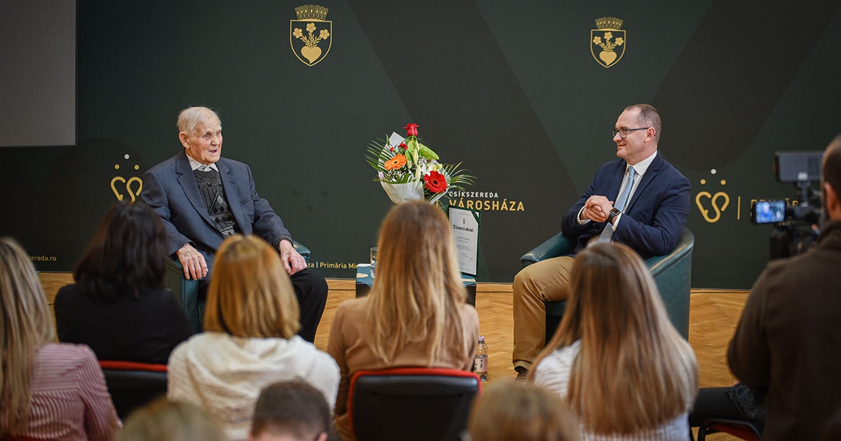 Lukács Antalt köszöntötték 100. születésnapján